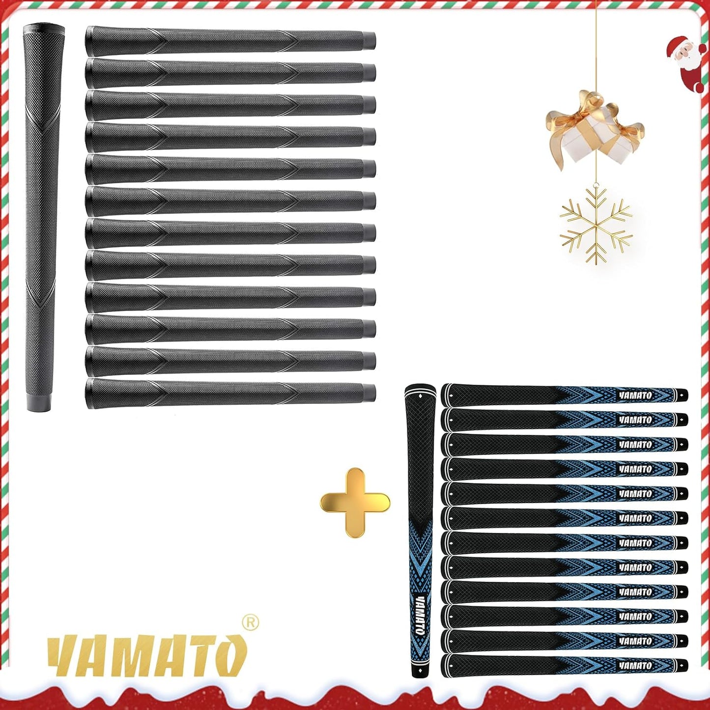 Yamato Jumbo golf grips set and midsize golf grips set