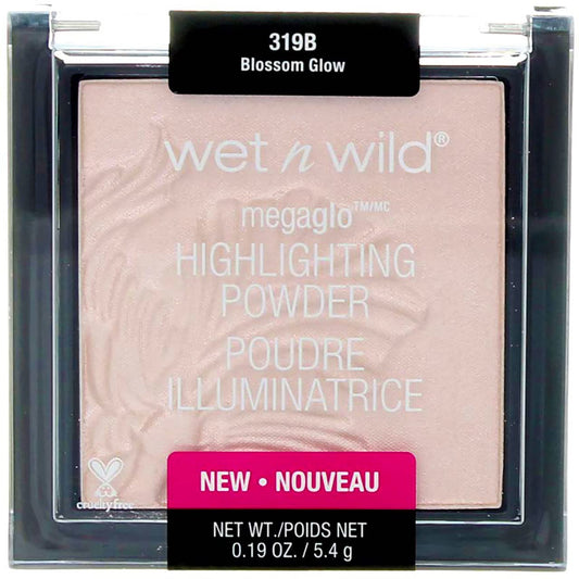 Wet N Wild Megaglo Highlighting Powder, Blossom Glow, 0.19 oz / 5.4 g (Pack of 2)