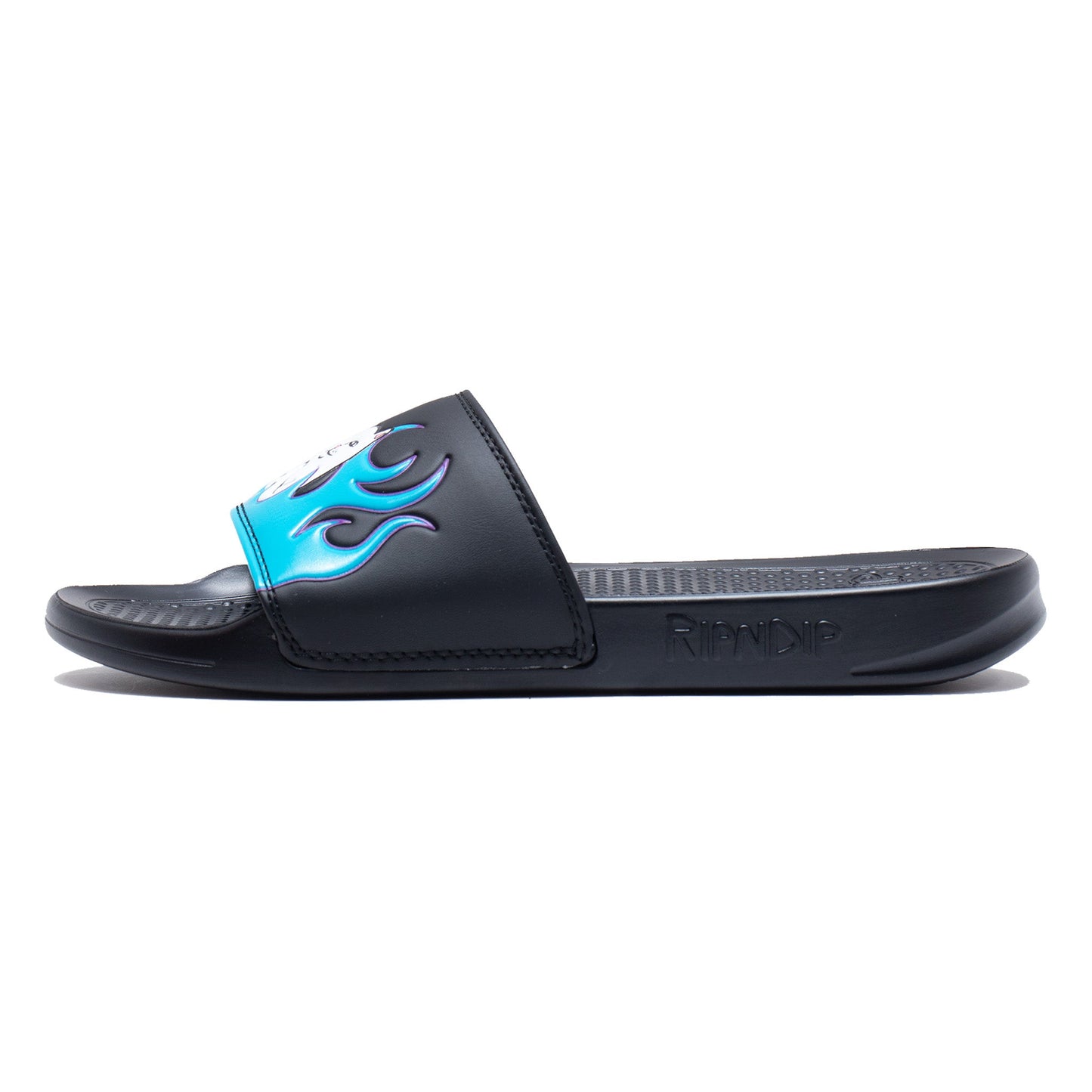 Welcome to Heck Slides (Black/Blue)