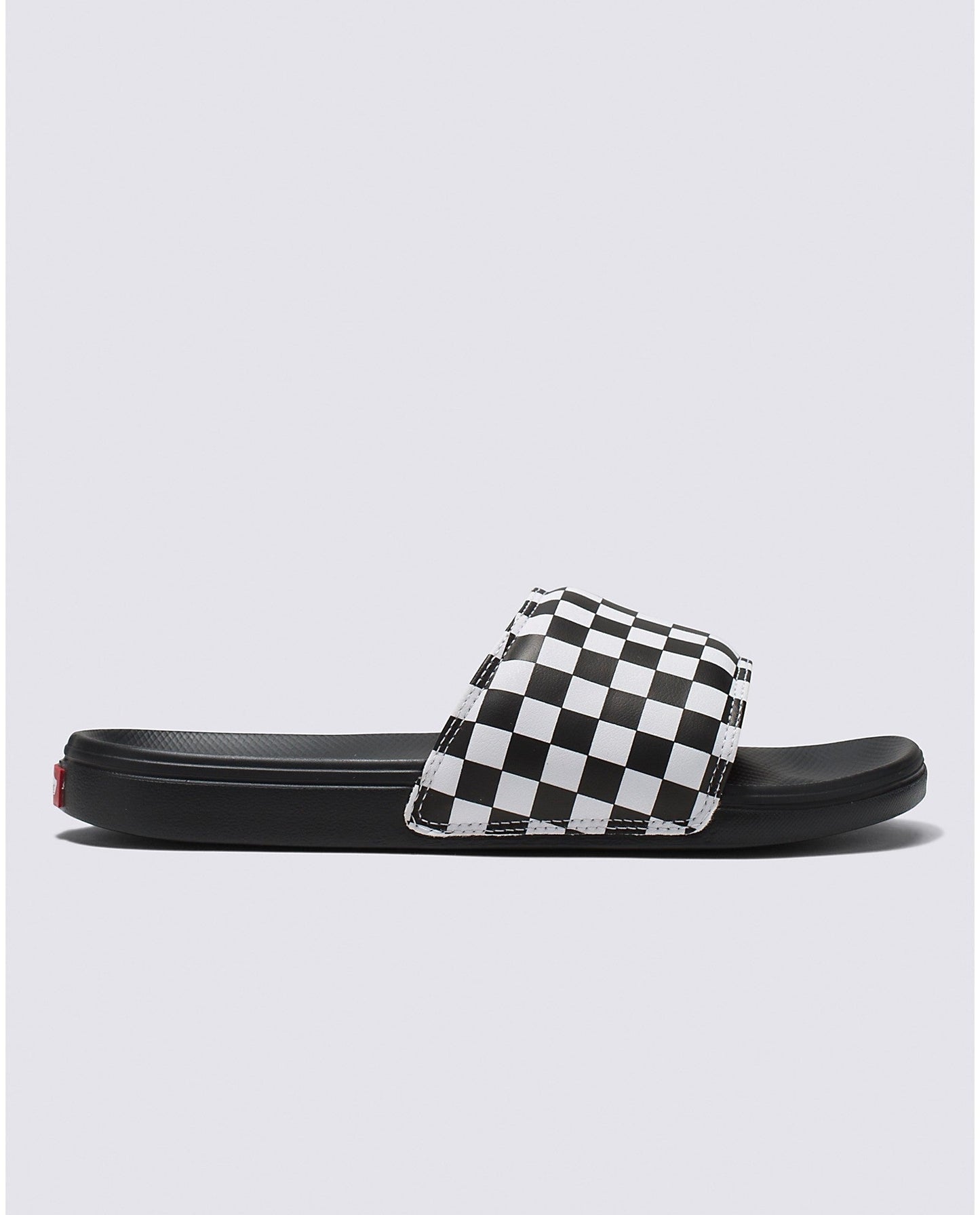VANS Unisex La Costa Slide - Checkerboard White / Black